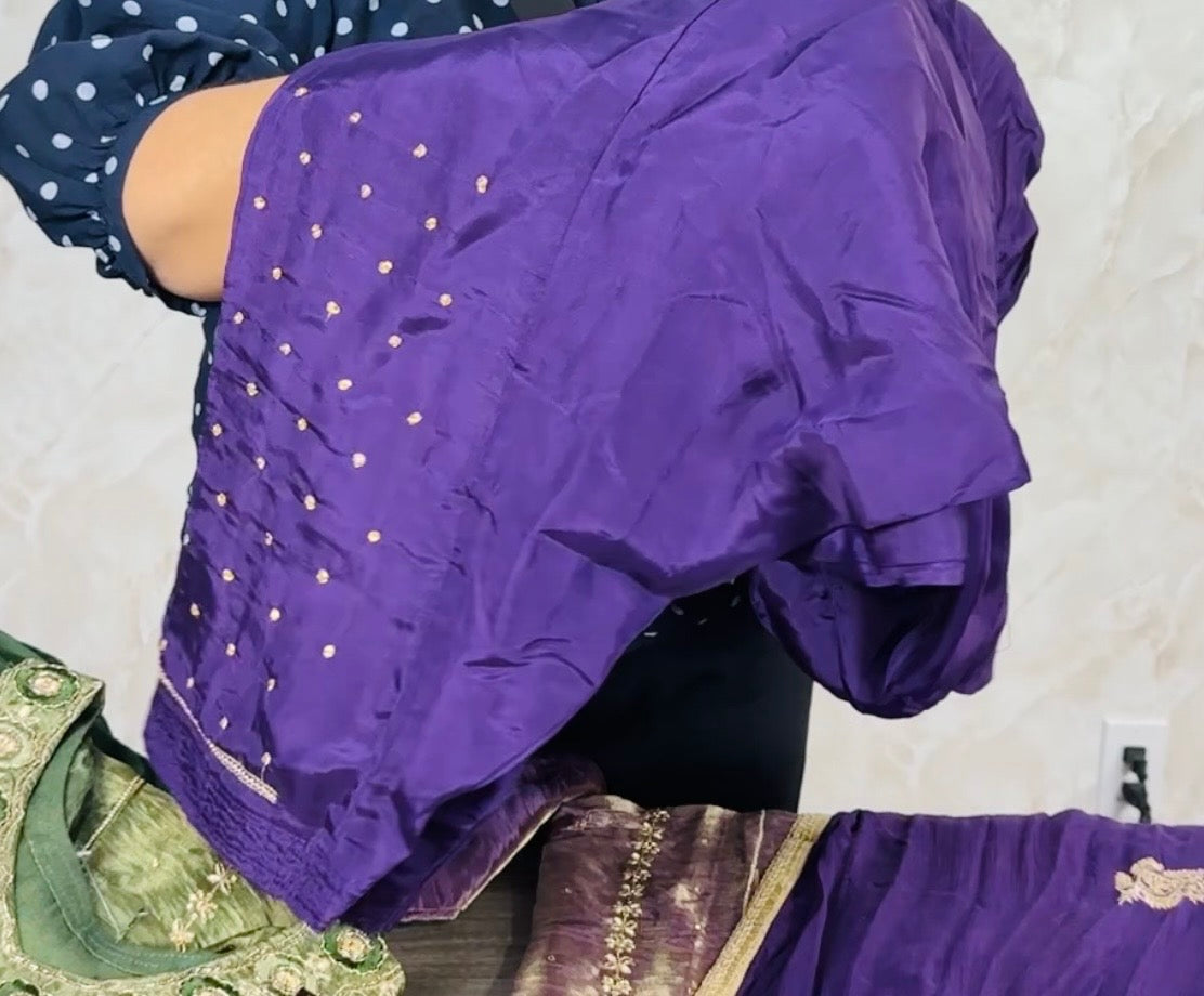 Shimmer salwar suit