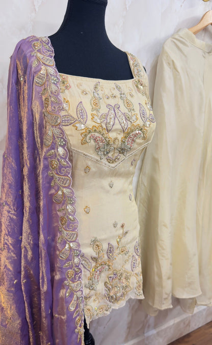 Designer sharara suit SF499
