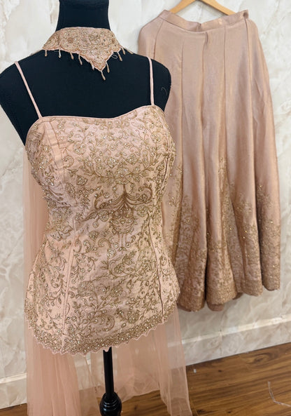 Designer sharara set SF627