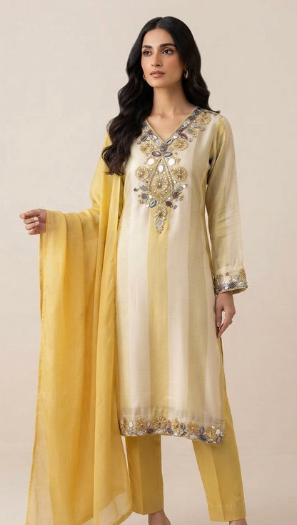 Trendy designer pant suit SF449