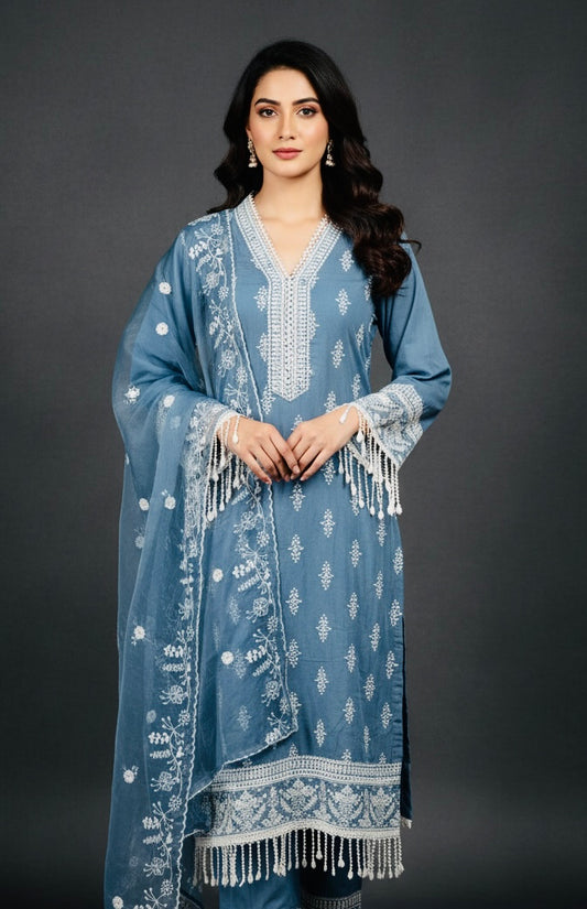 Pakistani pure cotton suit