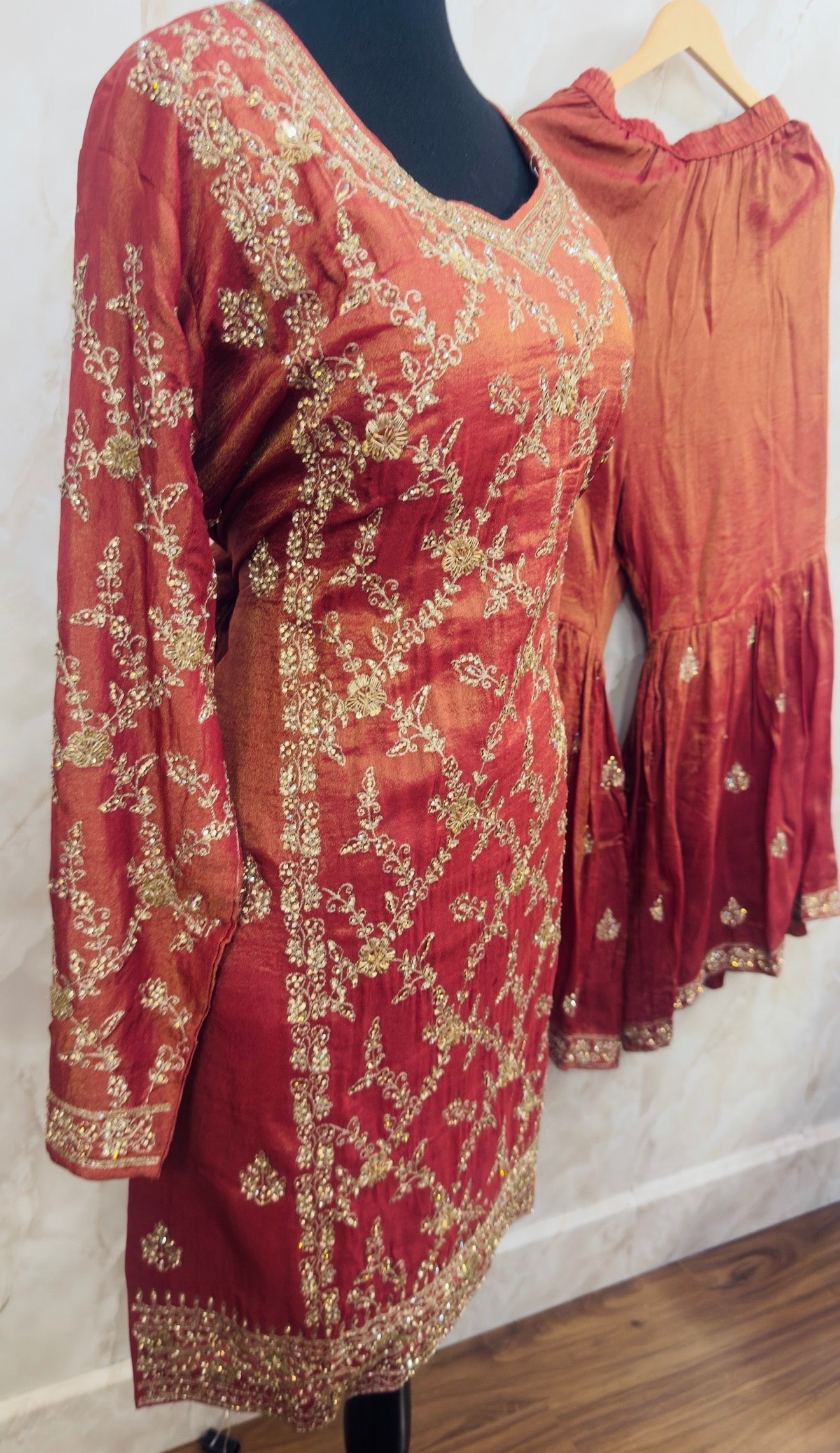 Party wear garara suit SF467