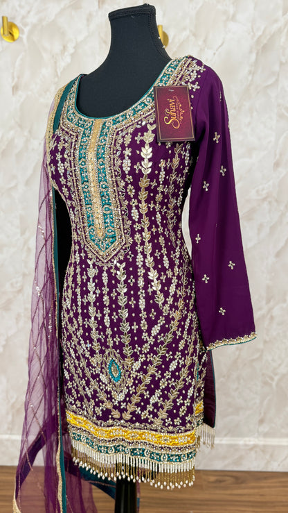 Heavy party wear suit