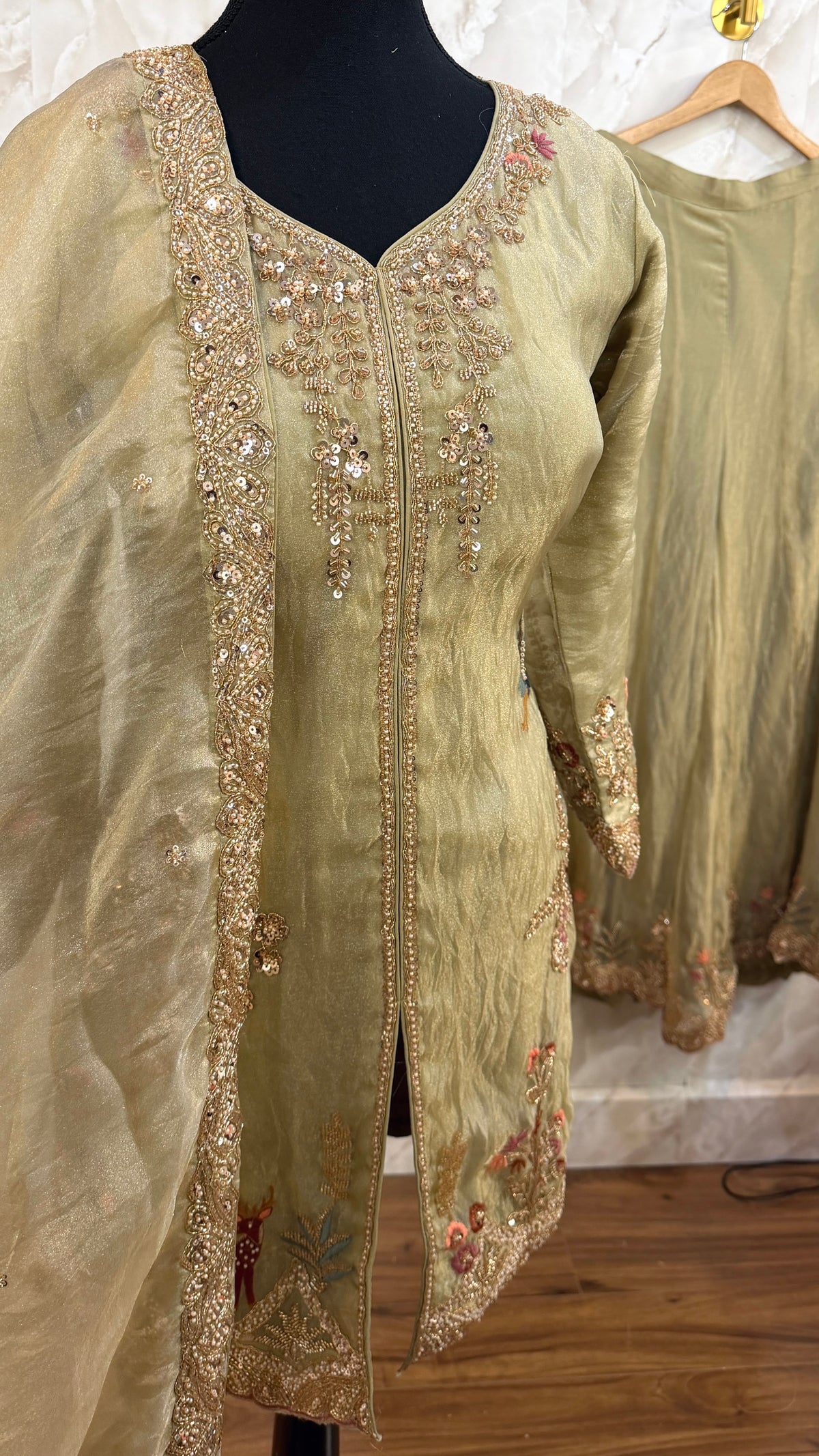 Designer sharara suit SF662