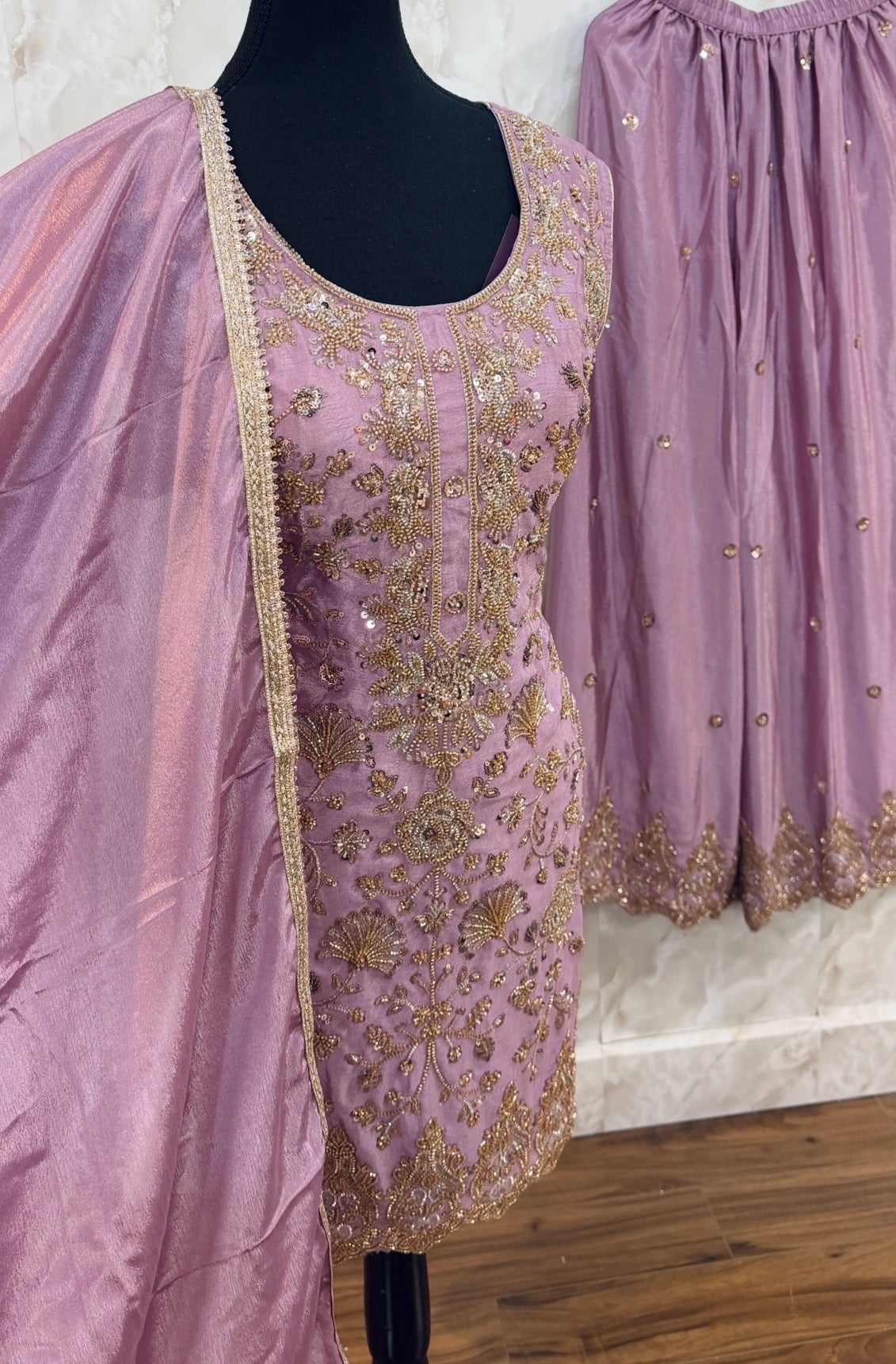 Beautiful sharara suit SF593