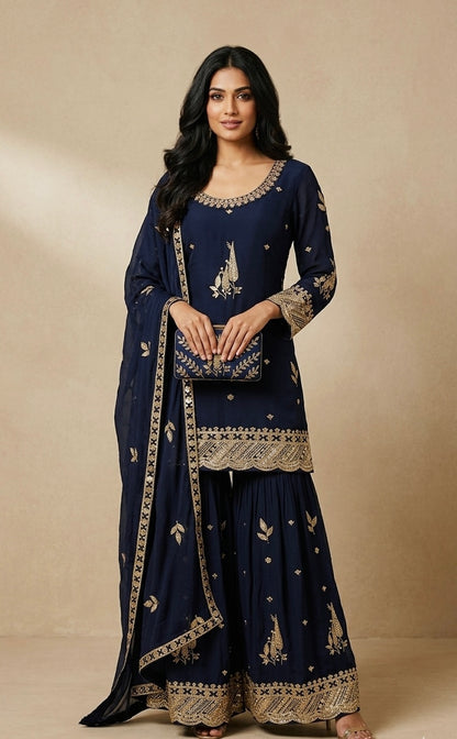 Party wear sharara suit