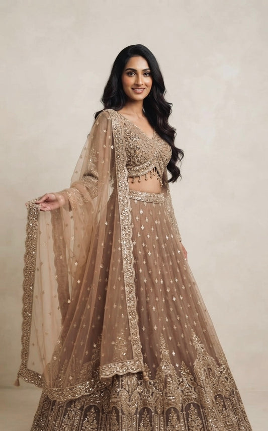 Heavy handwork lehnga