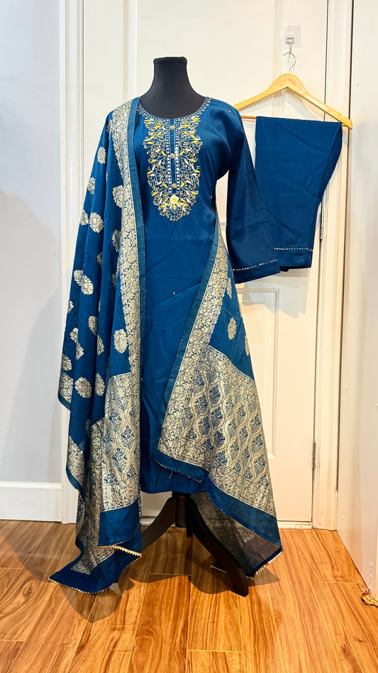 Banarasi duptta suit