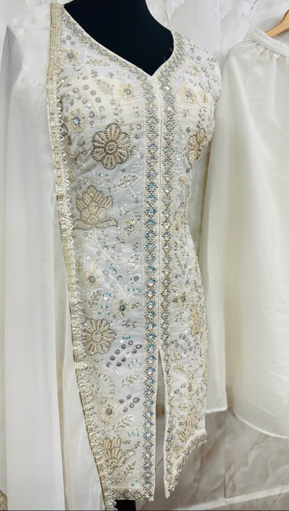 Georgette sharara suit