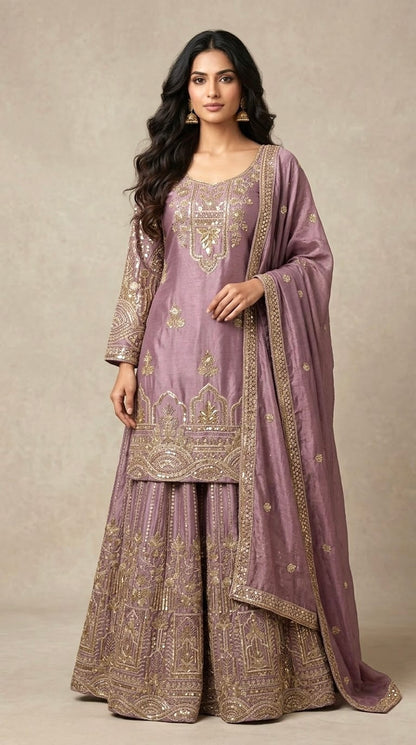 Party wear sharara suit SF680