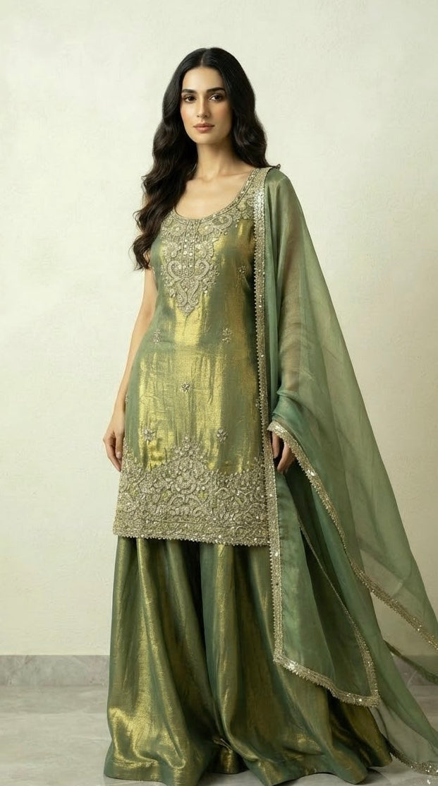 Party wear sharara suit SF636