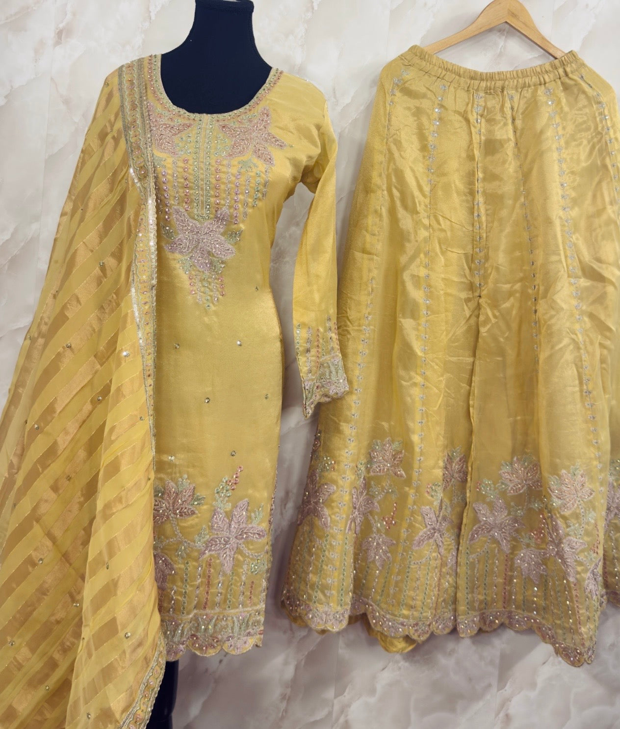 Party wear sharara suit