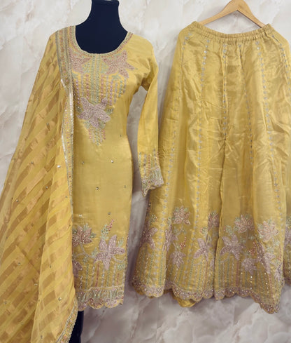Party wear sharara suit
