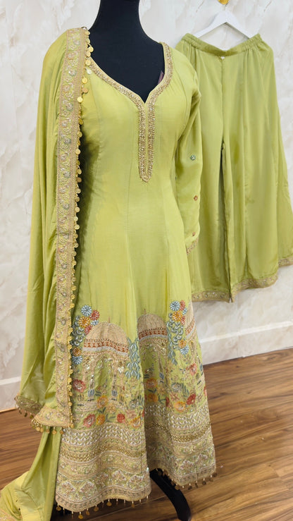 Party wear anarkali suit SF512