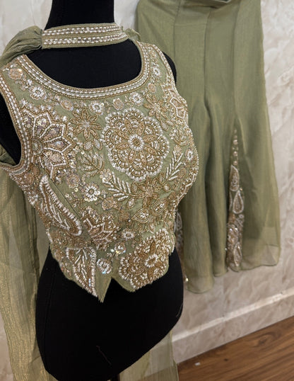 Indo western sharara set SF649
