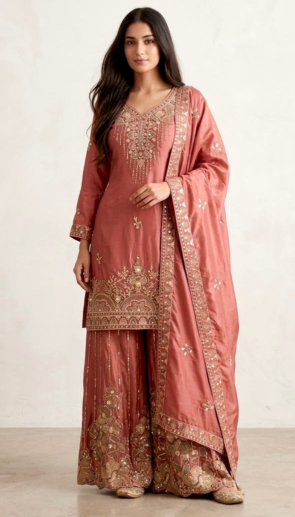 Party wear sharara suit SF687