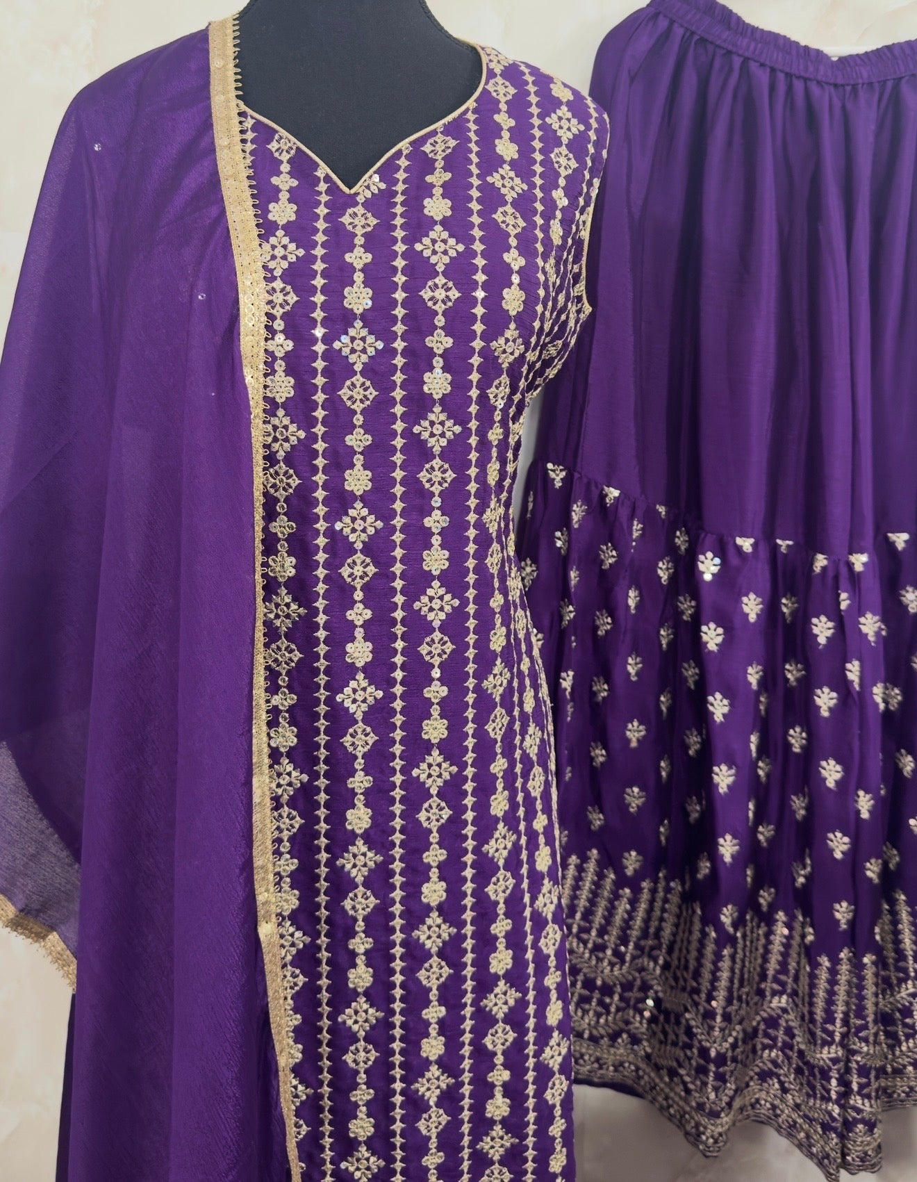 Party wear garara suit
