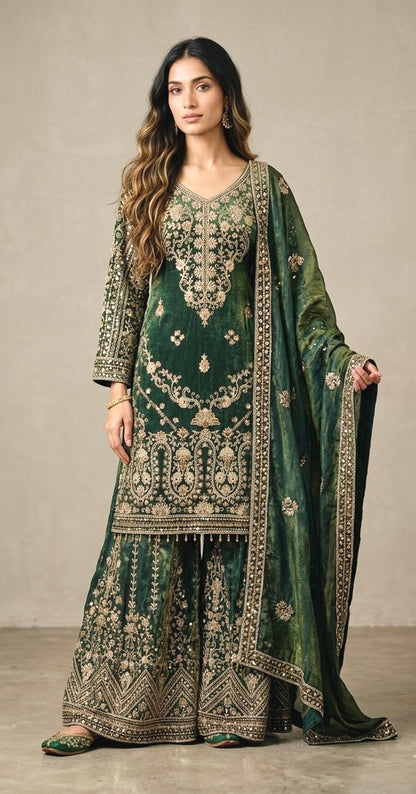 Party wear sharara suit SF500