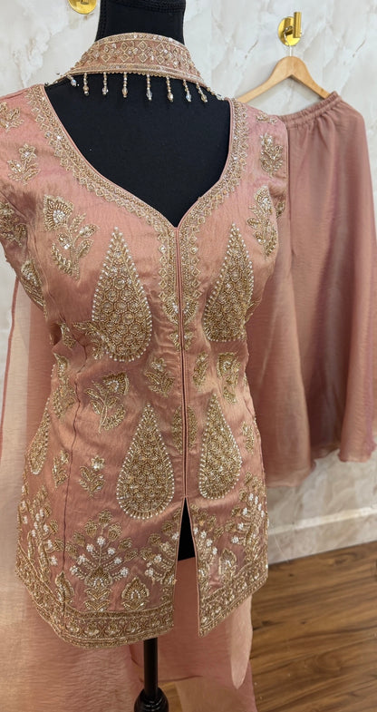 Designer sharara set SF647