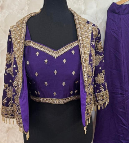 Designer lehnga SF458
