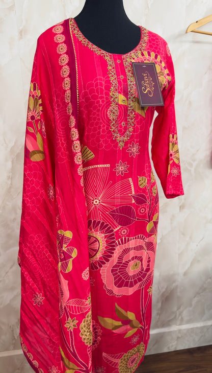 Muslin pant suit