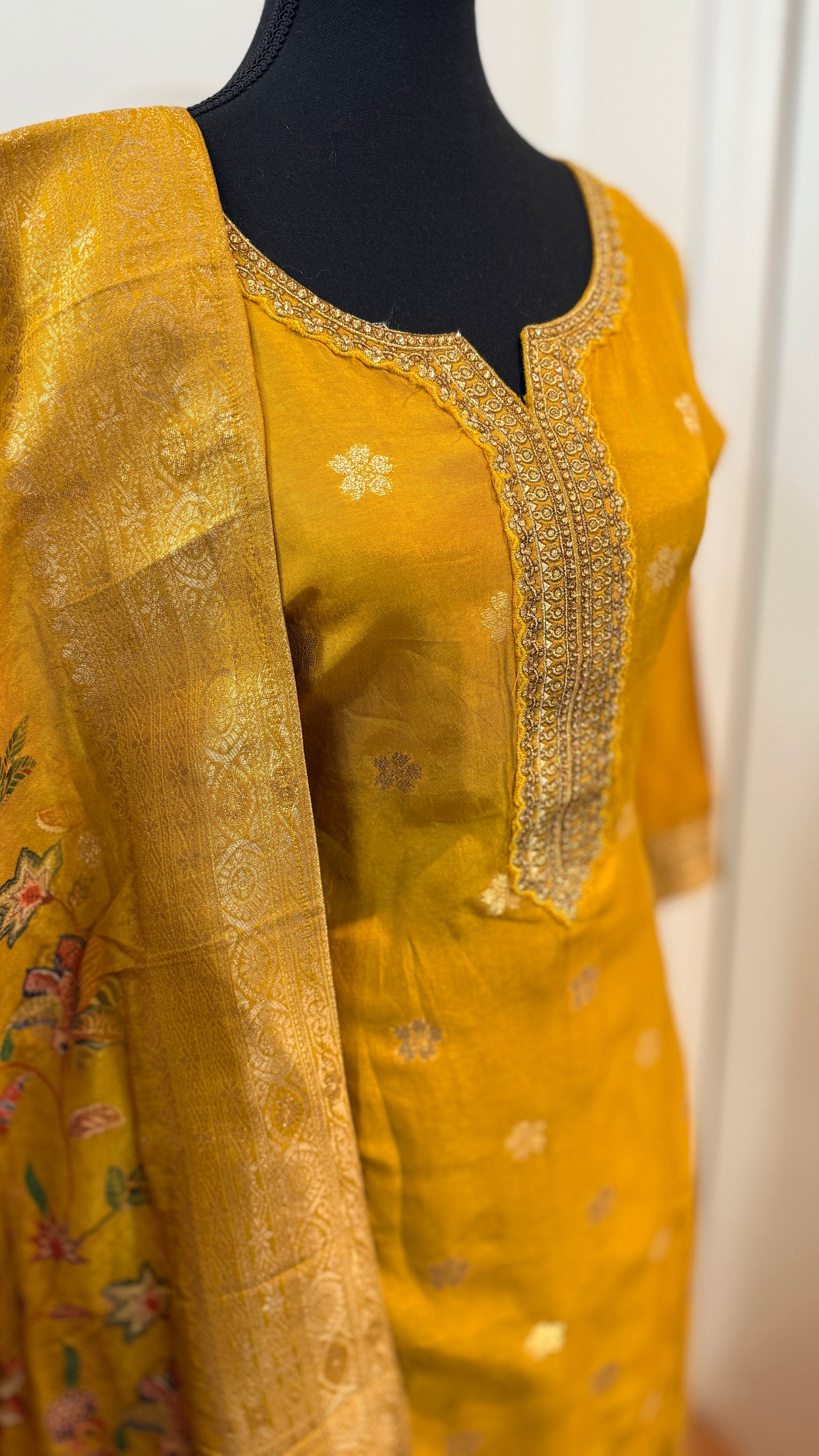 Banarasi duptta suit