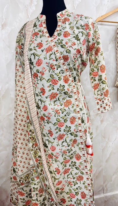 Pure cotton suit
