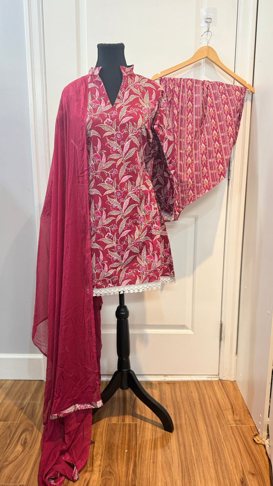 Pure cotoon salwar suit