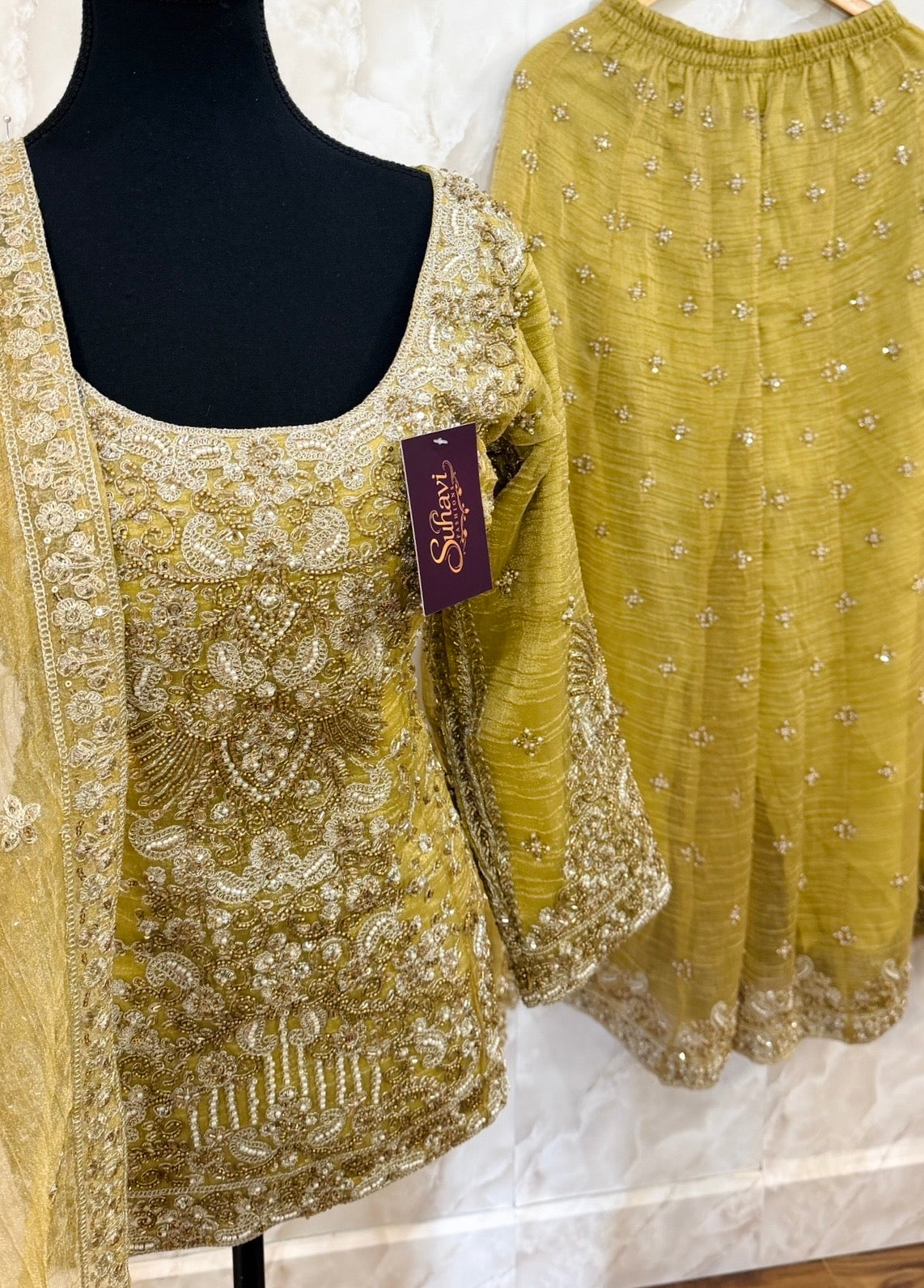Designer sharara suit SF607