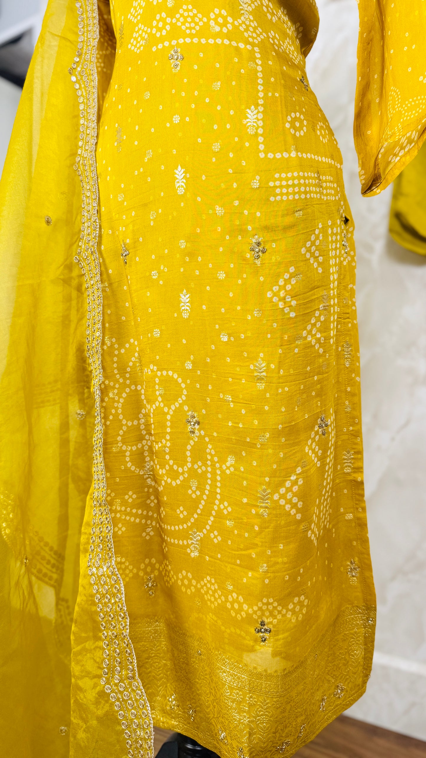 Soft organza banarasi suit