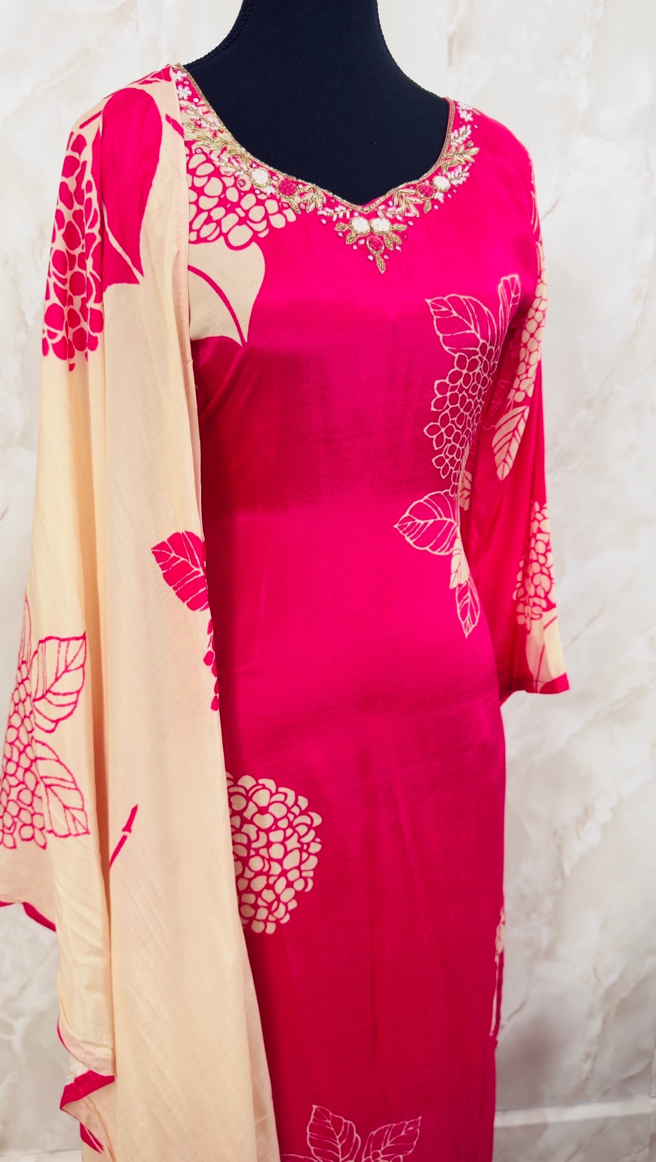 Pure muslin pant suit