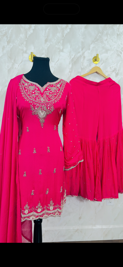 Pure chinnon grara suit