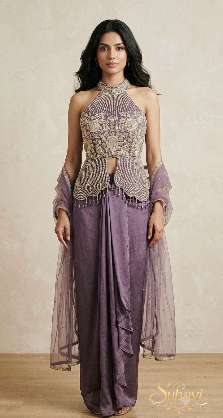 Designer indo western SF493