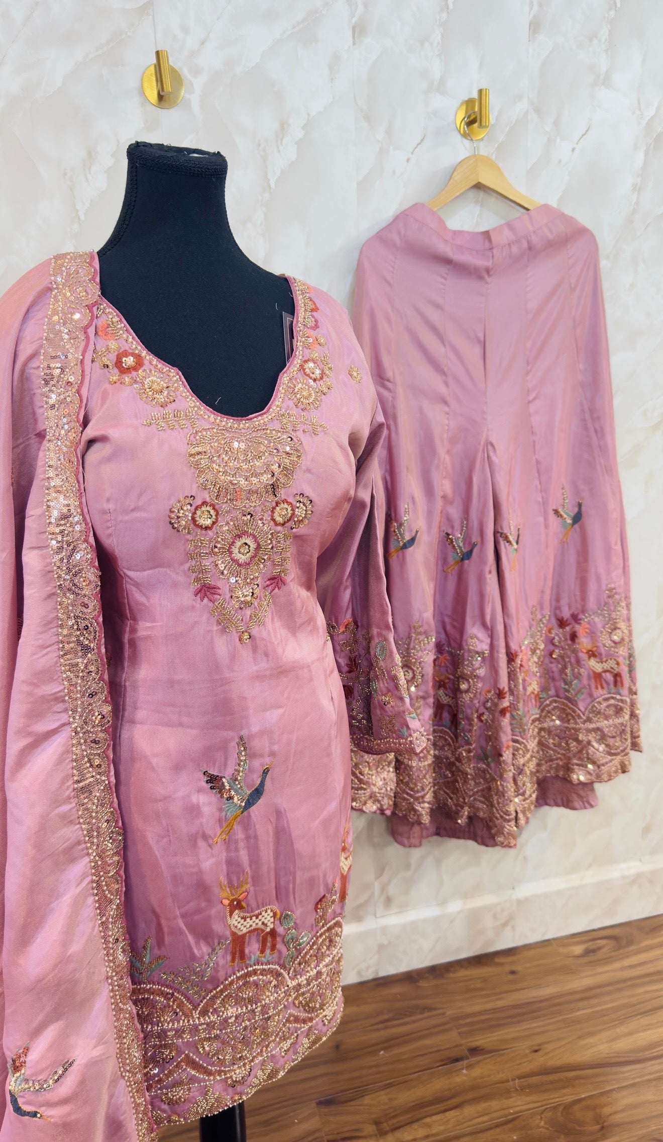 Heavy sharara suit SF513