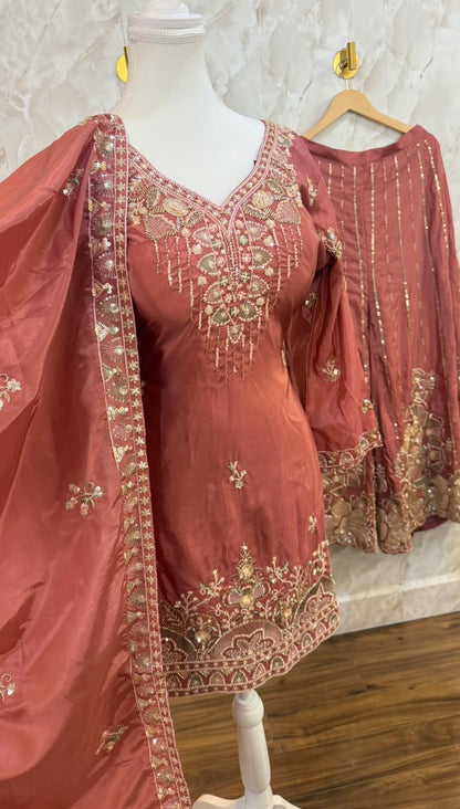 Party wear sharara suit SF687