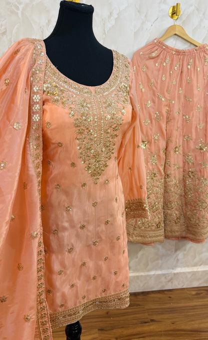 Party wear sharara suit SF663