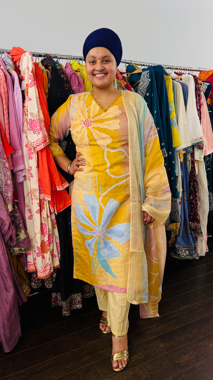 Pure cotton suit