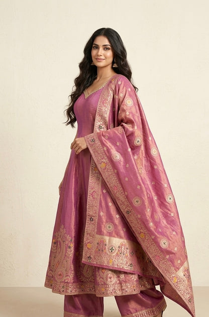 Banarasi style anarkali SF514