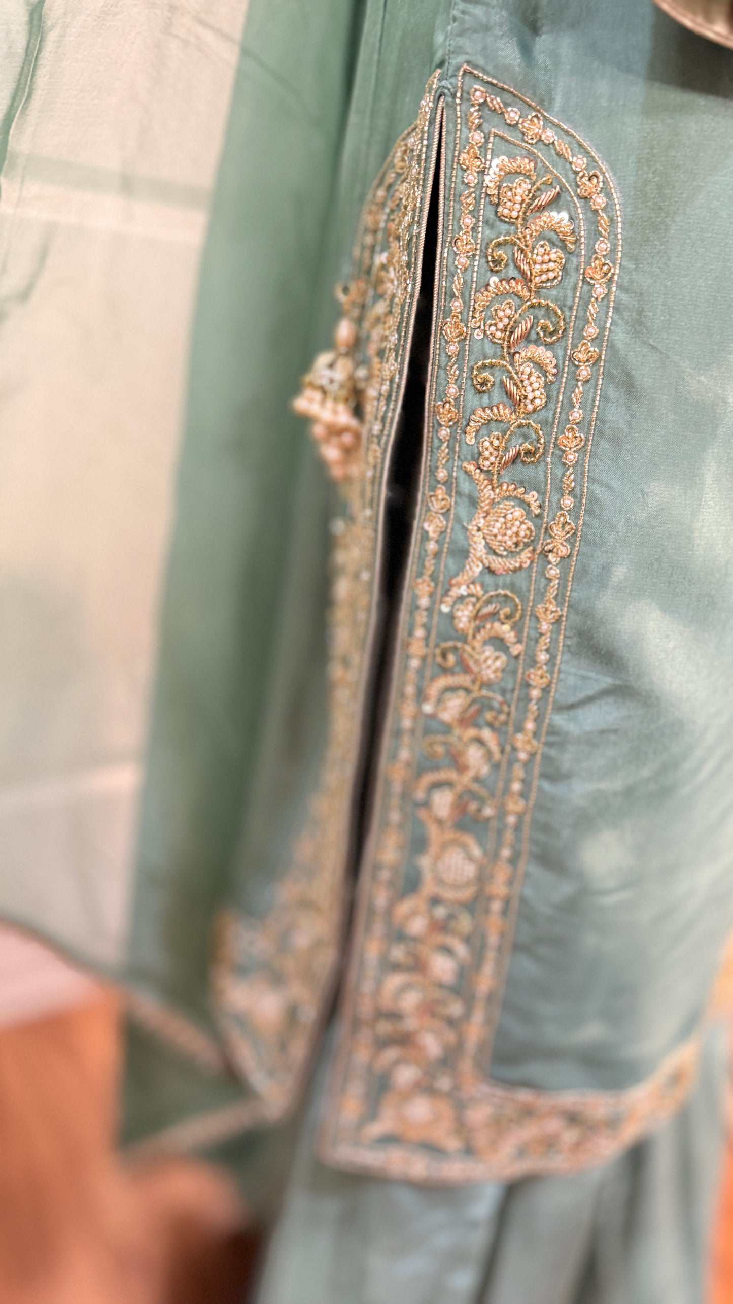 Boutique ready Silk sharar suit