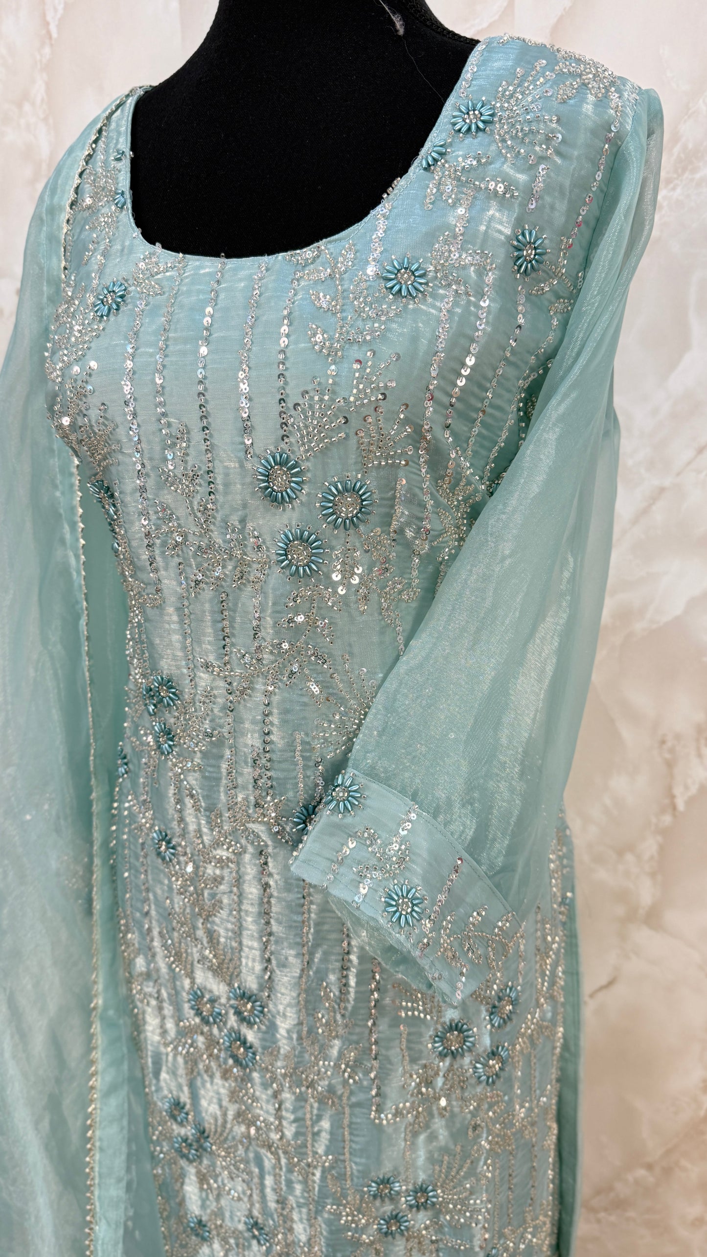 Full handwork suit with pants