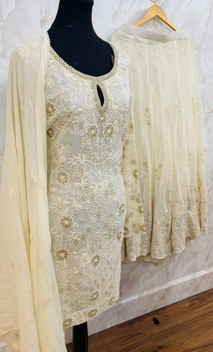 Georgette sharara suit