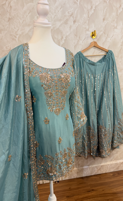 Party wear sharara suit SF673