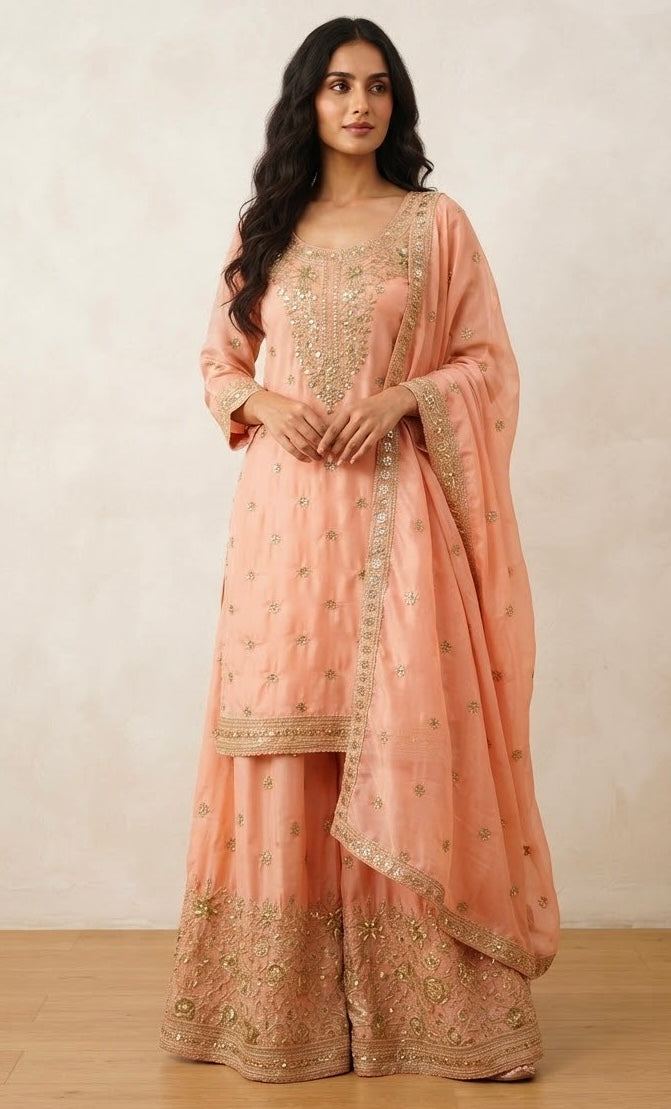 Party wear sharara suit SF663