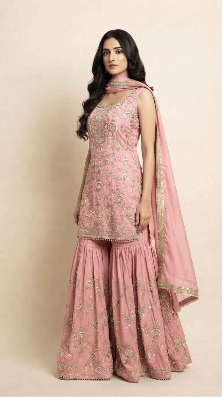 Party wear garara suit SF671