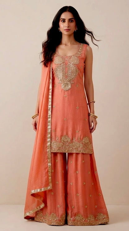 Party wear sharara suit SF651