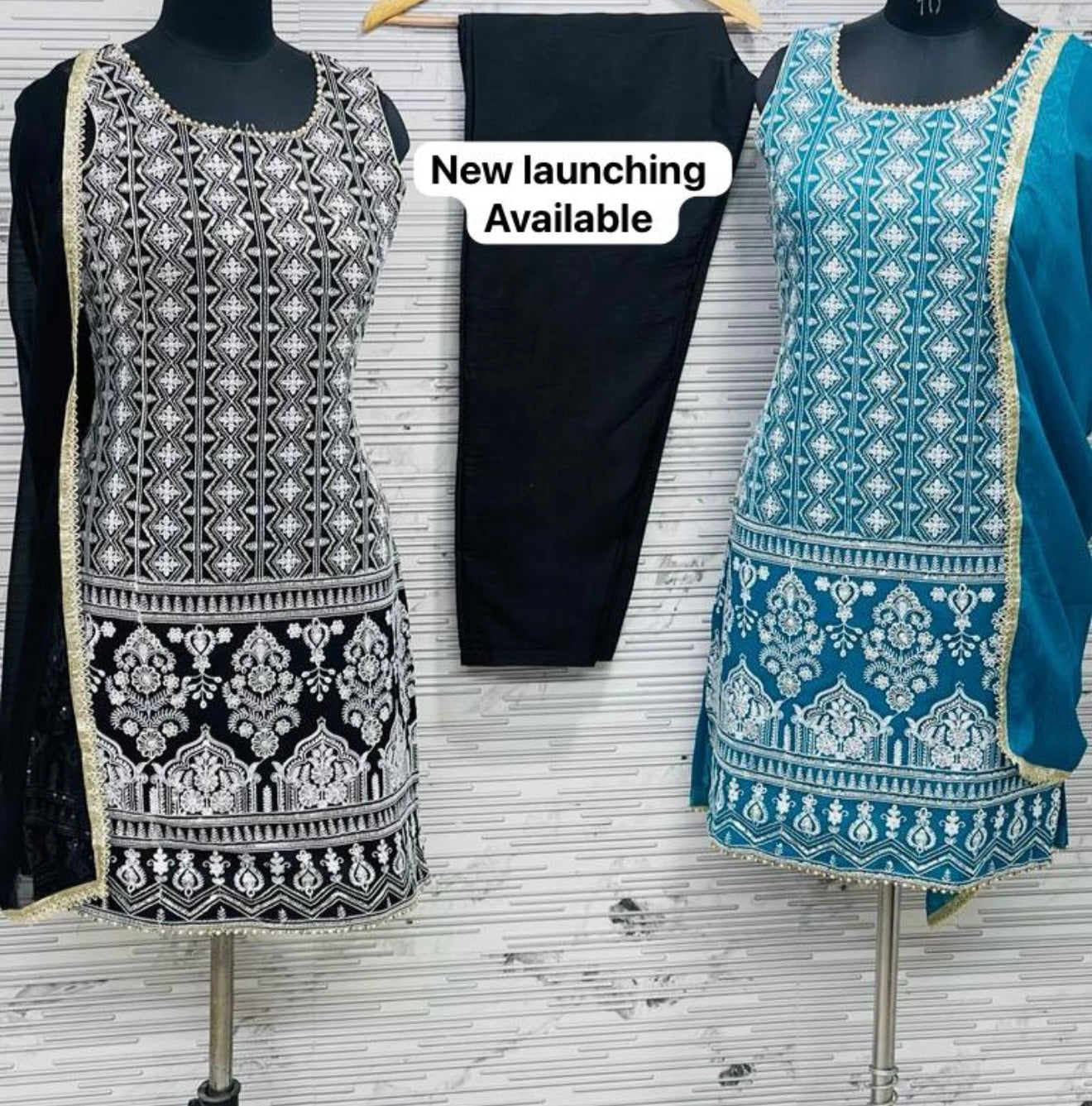 Thread and sequence work suit