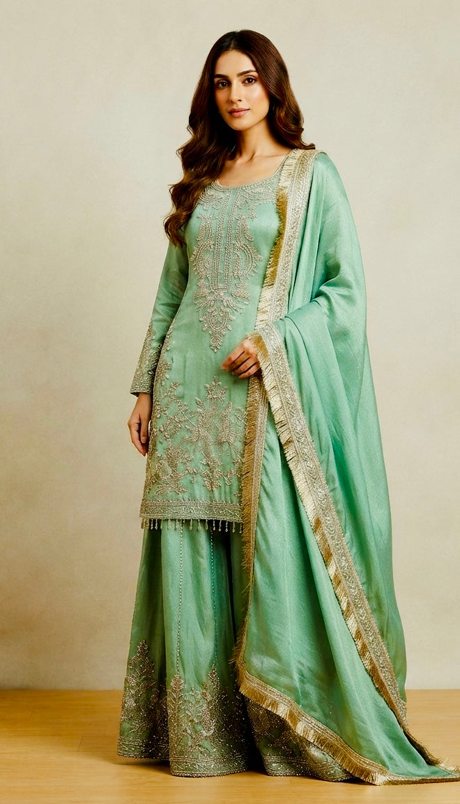 Party wear sharara suit SF494