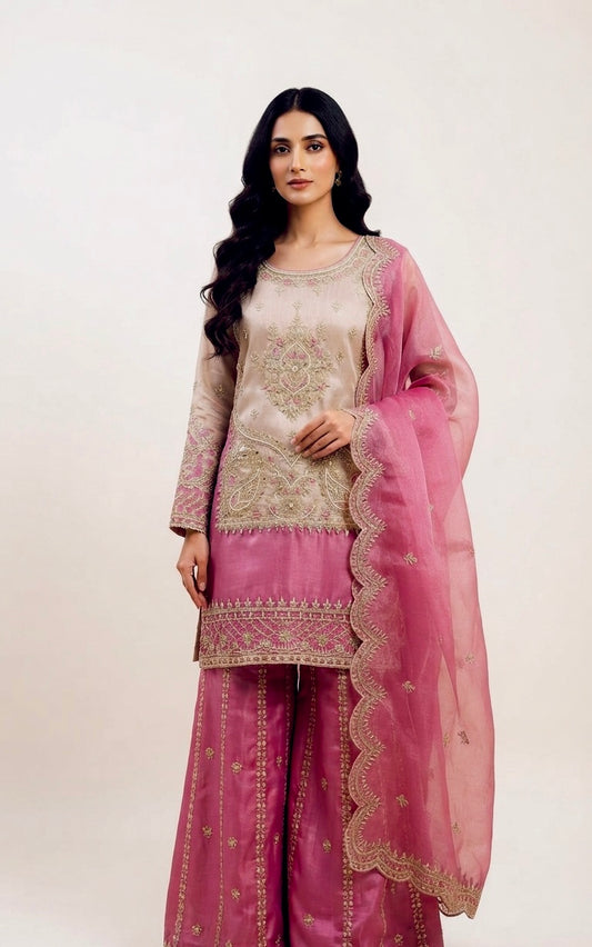 Beautiful designer sharara suit  SF455
