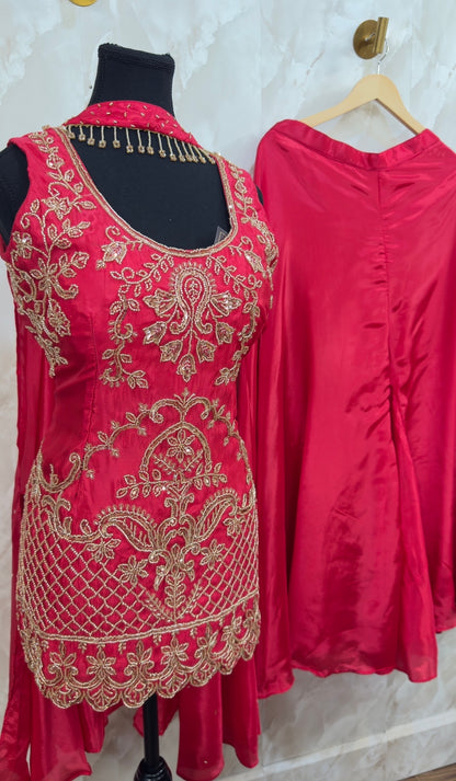 Party wear sharara suit SF421