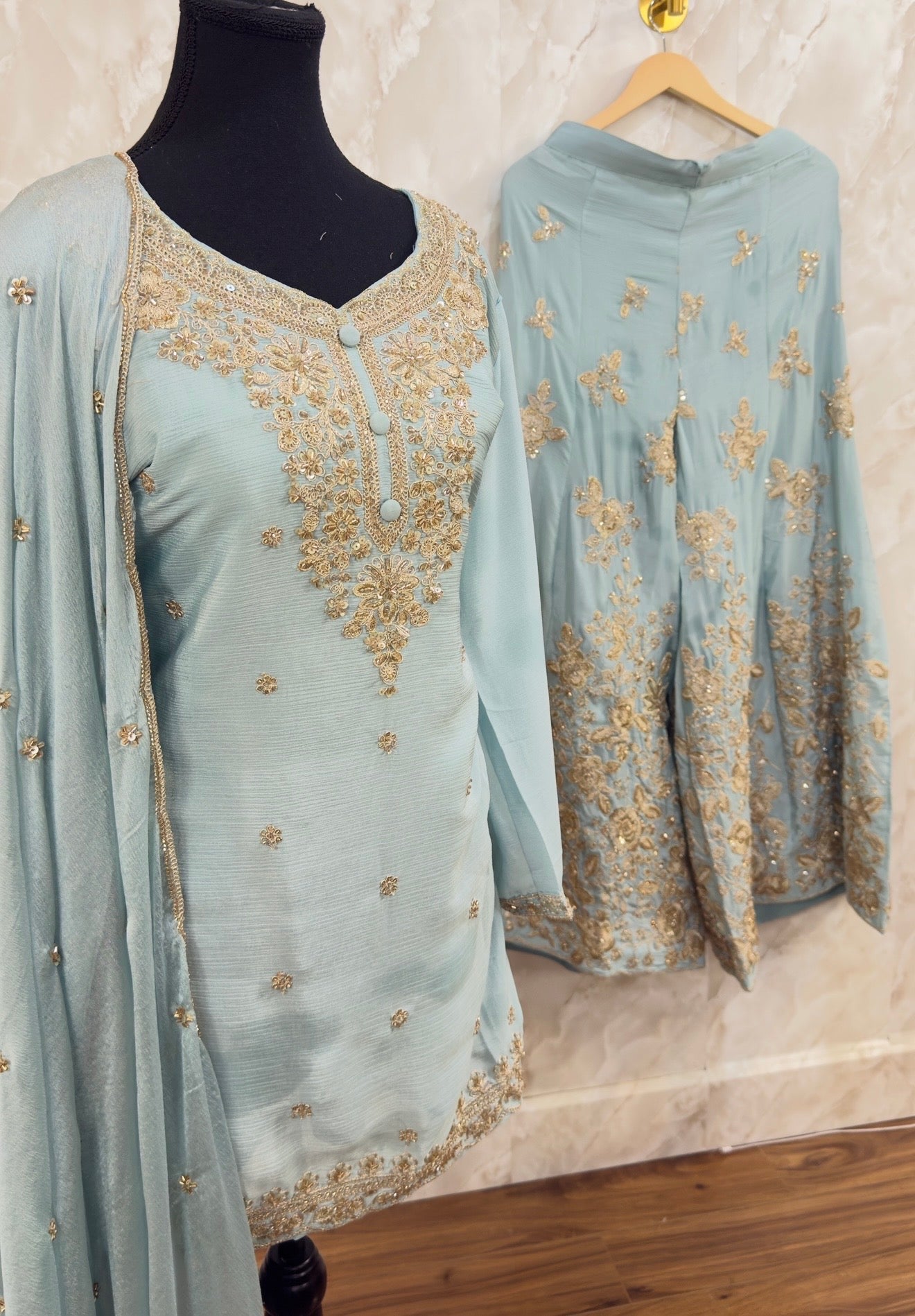 Heavy sharara suit SF517